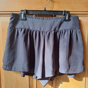 Express Charcoal Skort Sz 10